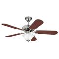 Westinghouse Richboro SE 42" 5-Blade Nickel Indoor Ceiling Fan w/Dimmable LED Light 7237500